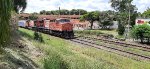 Locomotiva C44-9WM 9043 lider do Celulose 